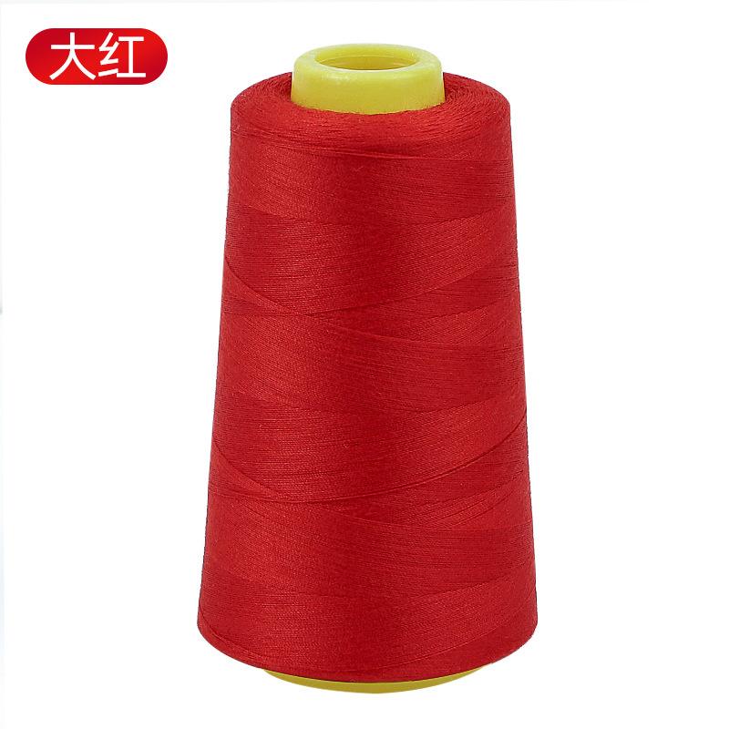 Haushaltsnähgarn Pagodengarn 402 Farbe Nähmaschinengarn Handnähen Kleidungsgarn Flachbettmaschine Polyester Feines Weißes Garn