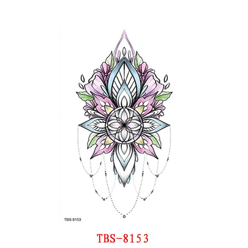 Waterproof Tattoo Sticker, Small Flower Arm, Totem, Semi-Permanent Tattoo Sticker Tattoo