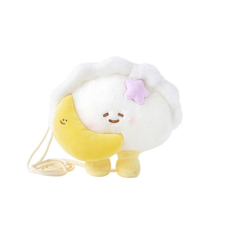 

27cm New Simulation Food Dumpling Crossbody Bag Series Plush Toy Figurine Cartoon Anime Cute Gift for Friends Fun Doll
