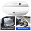 2 stk Bil Sider Bakrute Speil Viser Regn Øyenbryn Skjold Auto Merke Tilbehør For XC90 XC60 D5 D2 S90 S80 S70 T5 V60 V40