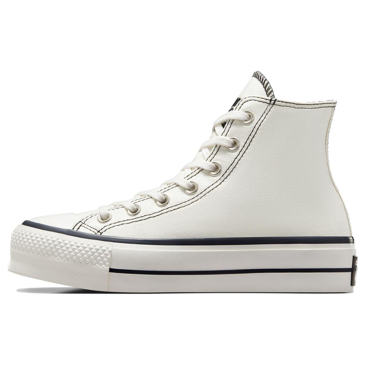 

Converse Chuck Taylor All Star Lift Platform Hi Shoes White Black Women s A07113C 41