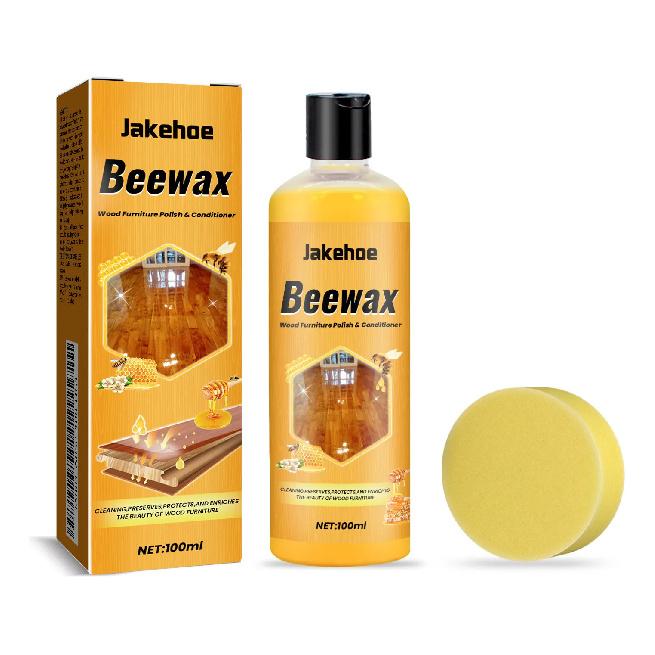 Jakehoe Cera Abelha Pisos Madeira Com Esponja Aplicadora