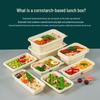 Jingzhou Disposable Corn Starch Eco-friendly Meal Boxes