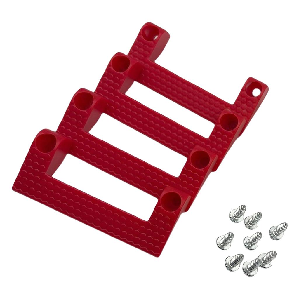 4pcs Universal Tape Measure Holder Rack Tool Storage Organizer Hanger for Garage and Workbench for Power Tool On Ladder