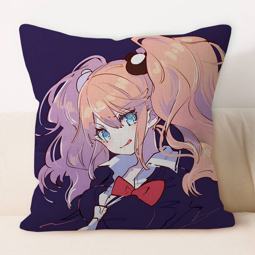 J-Junko E-Enoshima Pillow Gift Home Office Decoration Bedroom Sofa Car Cushion Cover Case 45x45