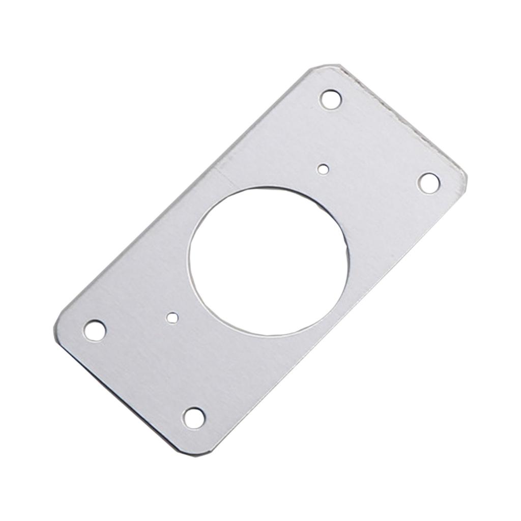 Stainless Steel Cabinet Door Hinge Sheet, Hinge Tool, Installation & Pad Plate for Wardrobe Doors