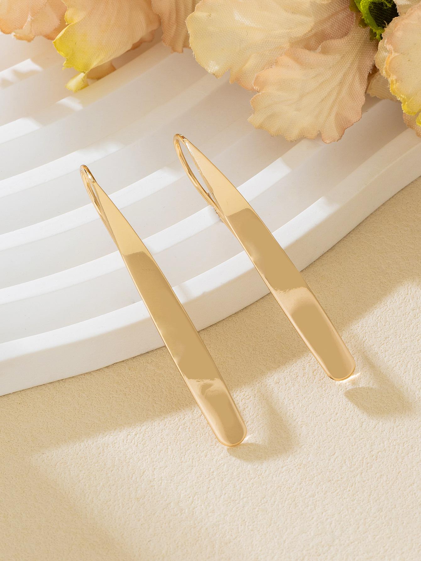 Элегантные европейские и американские длинные серьги-капли - Шикарные, Высококачественные, Сексуальные и Модные женские гвоздики золотой