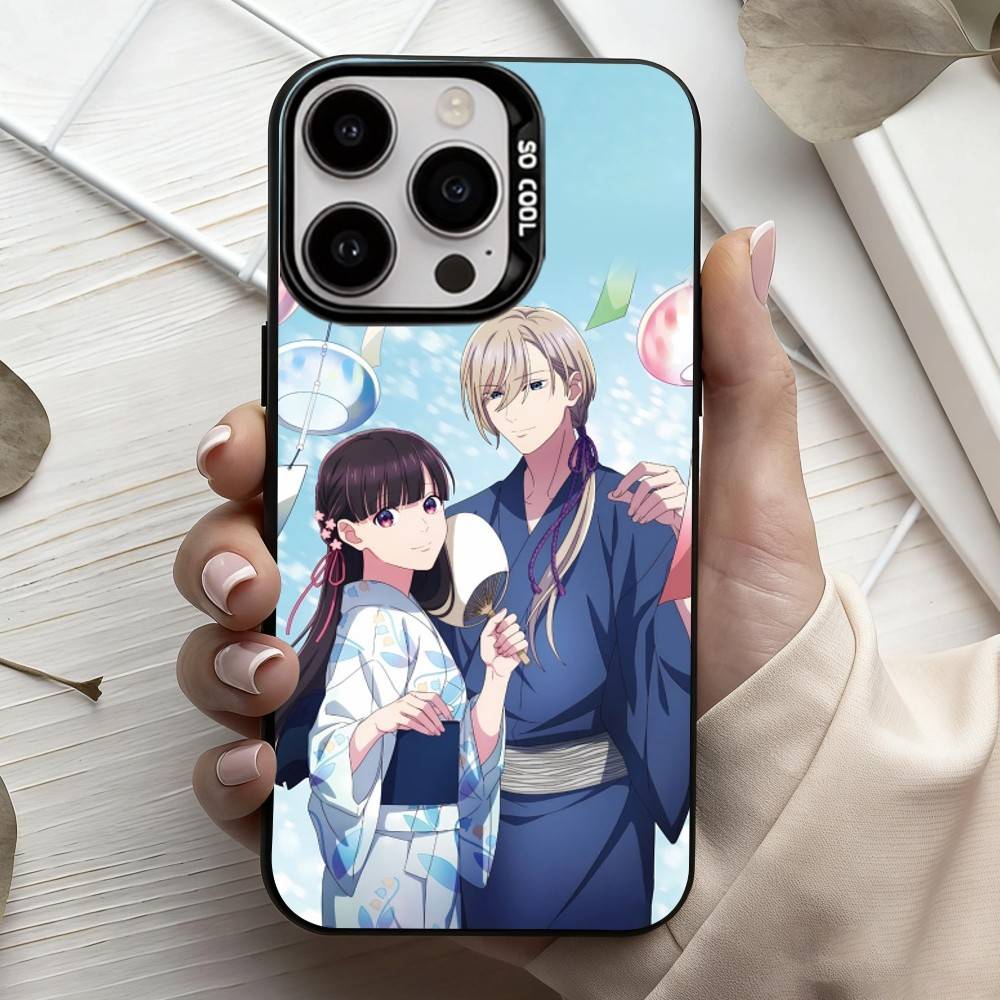 Manga My H-Happy M-Marriage Phone Case For iPhone17,16,15,14,13,12,11 Plus,Pro Max Black Candy Silver Phone Case