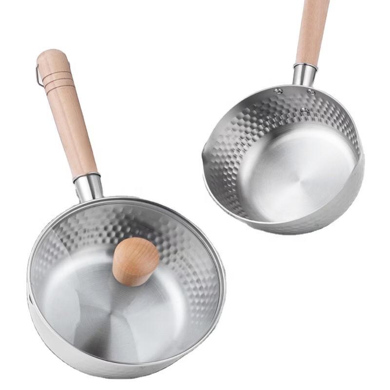 Wutuo Hammered Stainless Steel Yukihira Pot