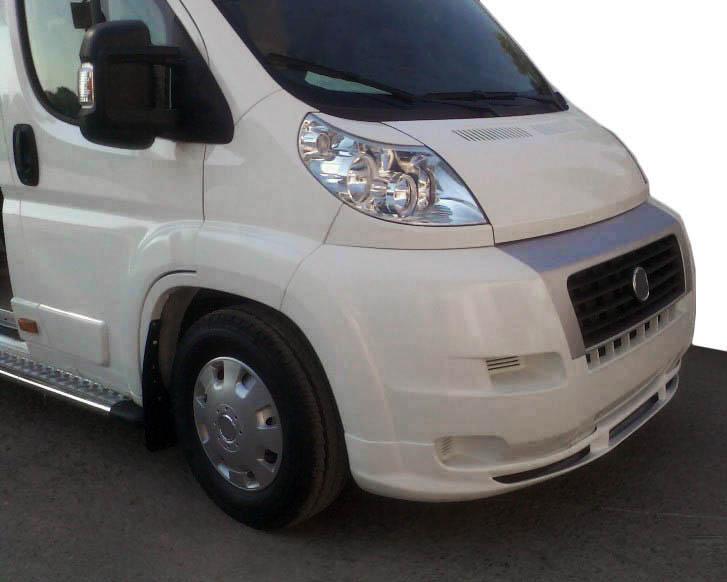 

Front pad 2006-2013 (narrow, paintable) for Peugeot Boxer