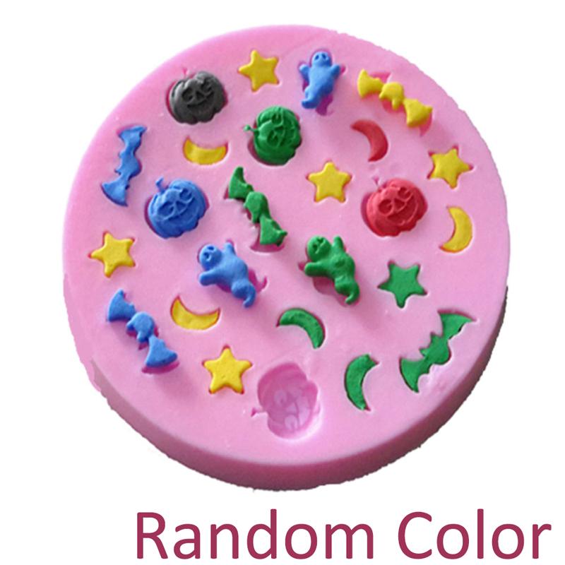 Silicone Halloween Bat Fondant Cake Baking Chocolate Mould Gum Paste Decor