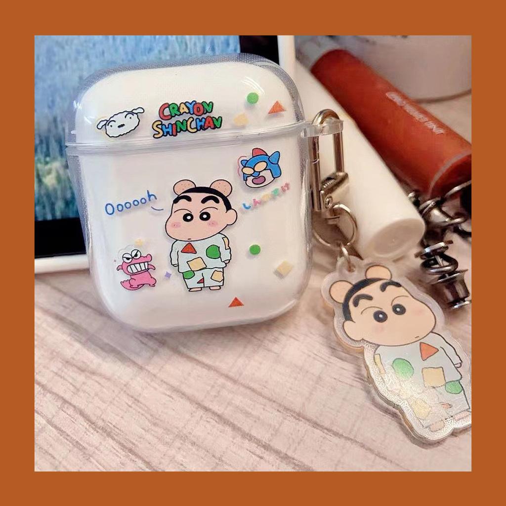 Cartoon AirPods1/1st generation Apple earphone case Pro1st generation Bluetooth earphone case Transparent earphone case Soft
