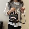 Borsa da studente a mano stile balletto moda di nicchia zaino autunnale nuovo carino semplice moda con fiocco