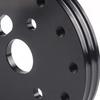 Steering Wheel Bolt Adapter, 6 Hole To 3 Hole Aluminum Hub Spacer, 0.5" 1" Thickness for Racing Car Steering Column