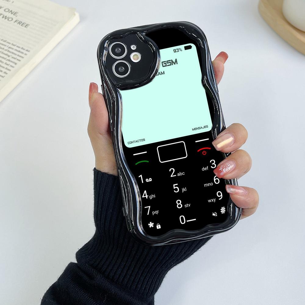 Ae95 Huse de protecție pentru telefon cu design retro pentru Samsung S23 S24 Ultra A55 A14 A25 A13 Infinix Hot 40 Pro Tecno Spark 20C Wave TPU Husă din spate