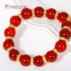 7X3MM 18K Gold Plated Round Wheel Shape Spacer Beads Metal Beads Jewelry Making Supplies DIY Bracelet Accessories