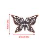 50Pcs Vintage Butterfly Filigree Wraps Connectors Metal Craft Diy Jewelry Making