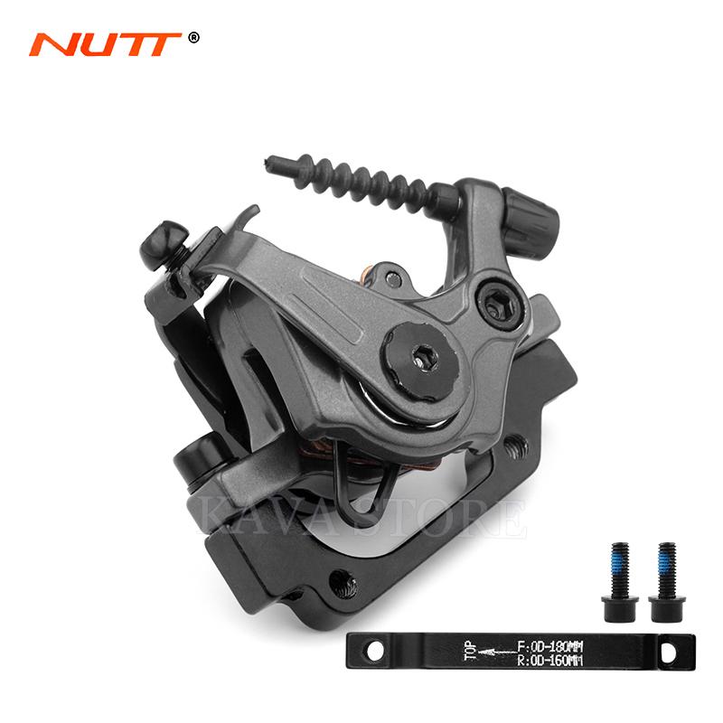NUTT DA6S Horský Kolo Dvoupístkový Třmen Kotoučové Brzdy 160mm Kotouč Mechanické Tažení Lankem Kotoučová Brzda Skútr Díly na Kolo