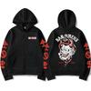 Awesome Rock Band Bad Omens Graphic Print Zipper Hoodie Men Women's Vintage Gothic Oversized Zip Up Jacket Unisex Y2k Streetwear