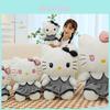 Hello Kitty Black Bow Plush Toy Soft Short Plush Stuffed Animal For Adults, 30cm-90cm