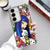 Japan T-Tokidokis Art Soft Phone Case For Samsung A17 A27 A07 A37 A57 A16 A56 A15 A55 A14 A54 A13 A53 A26 A36 A25 A35 A24 A34 A2