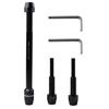 Universals Bike Hub Quickly Release Skewer with Secure Anti Thefts Durability Mountain Bike Skewer for Mountain Bicycles