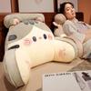 2025 Cartoon Bedside Cushion Sofa Backrest Detachable Washable Lumbar Support Neck Pillow for Dorm Chair Bed Decoration Maison