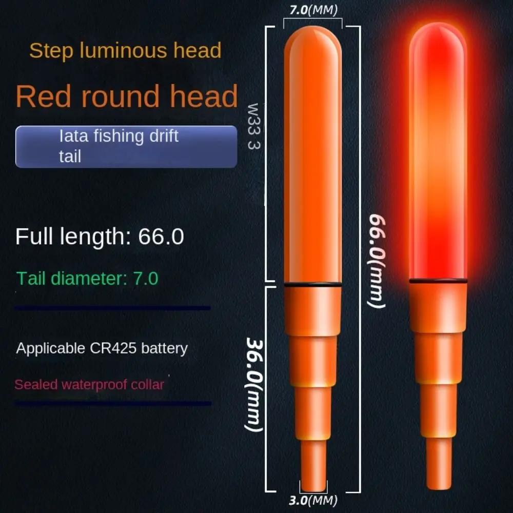 LED Fishing Float Top Super Bright Luminous Fishing Float Light Electronic Floats Buoy Night Fishing Float Top Fishing Accessory