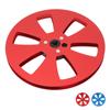 1/4 7 Inch Empty Tape Reel 3 Holes Aluminum Alloy Universal Fit Open Reel Sound Empty Takeup Reel fo