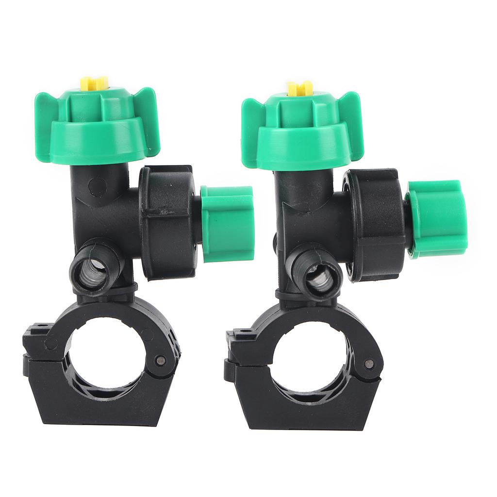 2Pcs External Thread Agricultural Sprayer Fan Shaped Spraying Nozzle for Agriculture