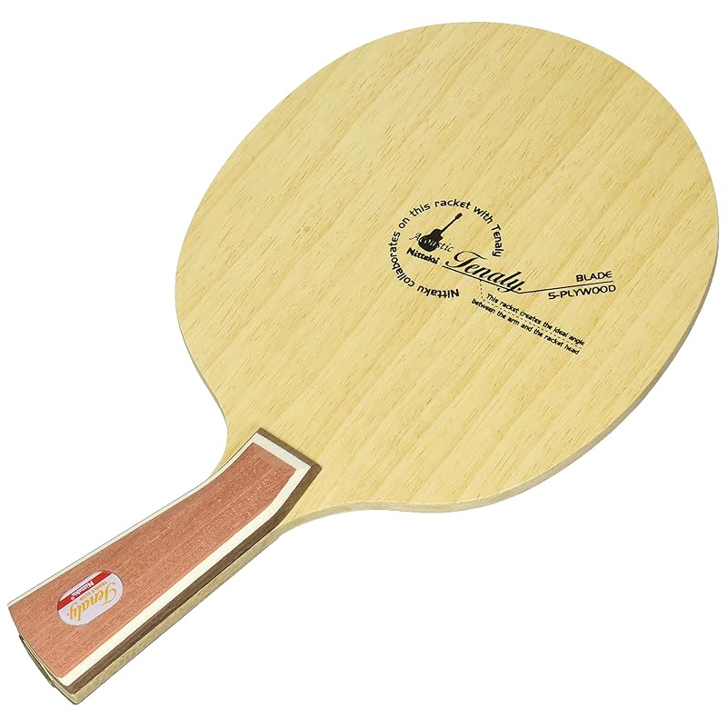 

Nittaku table tennis racket tenary acoustic shake hand For attack 5 plywood NE-6783