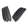 Black Left Right Front Hood Fog Light Lower Grill Grilles Cover For F30 F31 2011-2018 8XA807681B9B9
