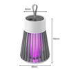 Silent Mosquito Zapper LED Mosquito Killing Lamp Portable Mosquito Killer  Home