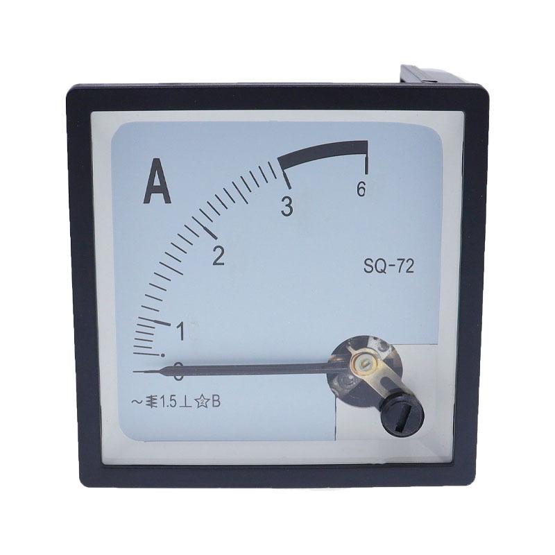 

SQ-72 pointer 72*72 mm AC ammeter 1A 2A 3A 5A 10A 15A 20A 30A 50A SQ-72 series analog AMP meter 72x72 mm size CZ-72 1000A(5A)