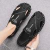 Summer New Sewn Sandals Wearing Breathable Hollow Out Toe Shoes for Men Breathable Two Wear Beach Shoes