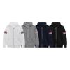 TB JL Double-Sleeve Hooded Knit Sweater Jacket – Warm, Fashionable, Versatile Zipper Style for Couples
