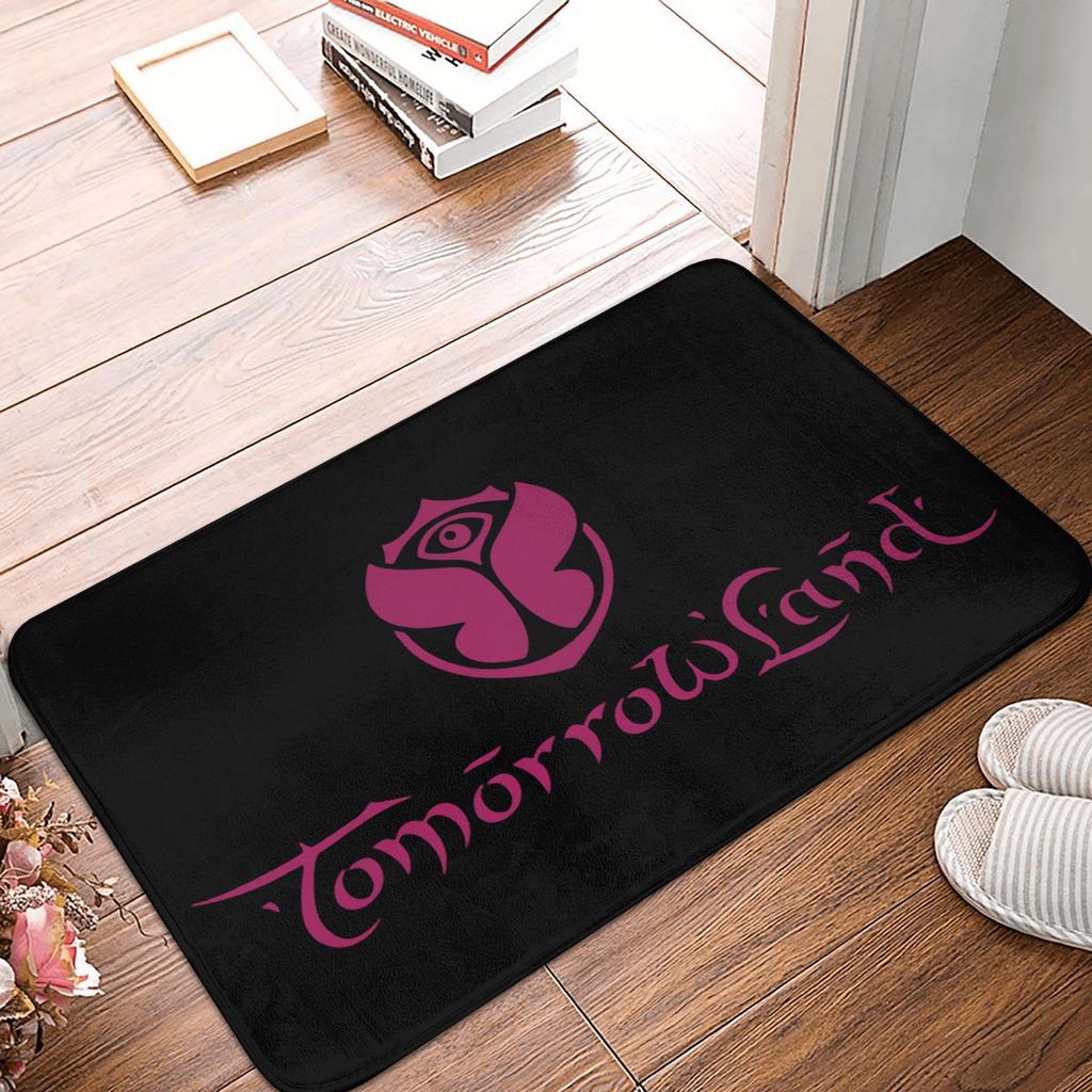 Tappetino Ingresso Tomorrowland Antiscivolo Esterno Impermeabile Tappetino per Porta Festival Danza Musica Belga Tappeto per Pavimento Bagno Ingresso