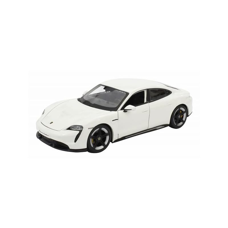 

BURAGO 1/24 porsche Taycan turbo S белый Готовый продукт