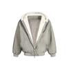 Unisex Oversized Hooded Cotton Puffer Jacket Winter Warm Coat Streetwear Casual Outwear