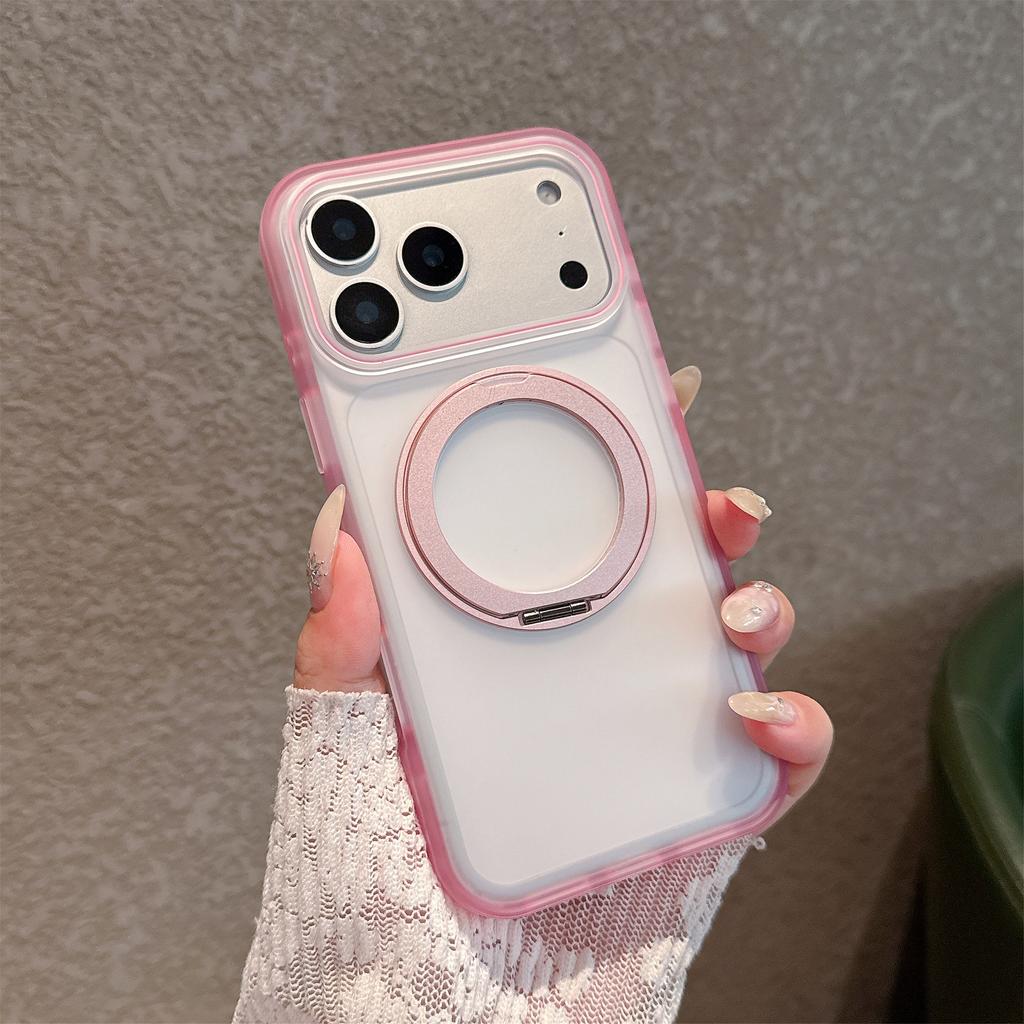 Applicable To iPhone11Pro Two-color Matte Mobile Phone Case 111 Magnetic Suction Bracket Apple 11PM Anti-drop All-inclusive Protection