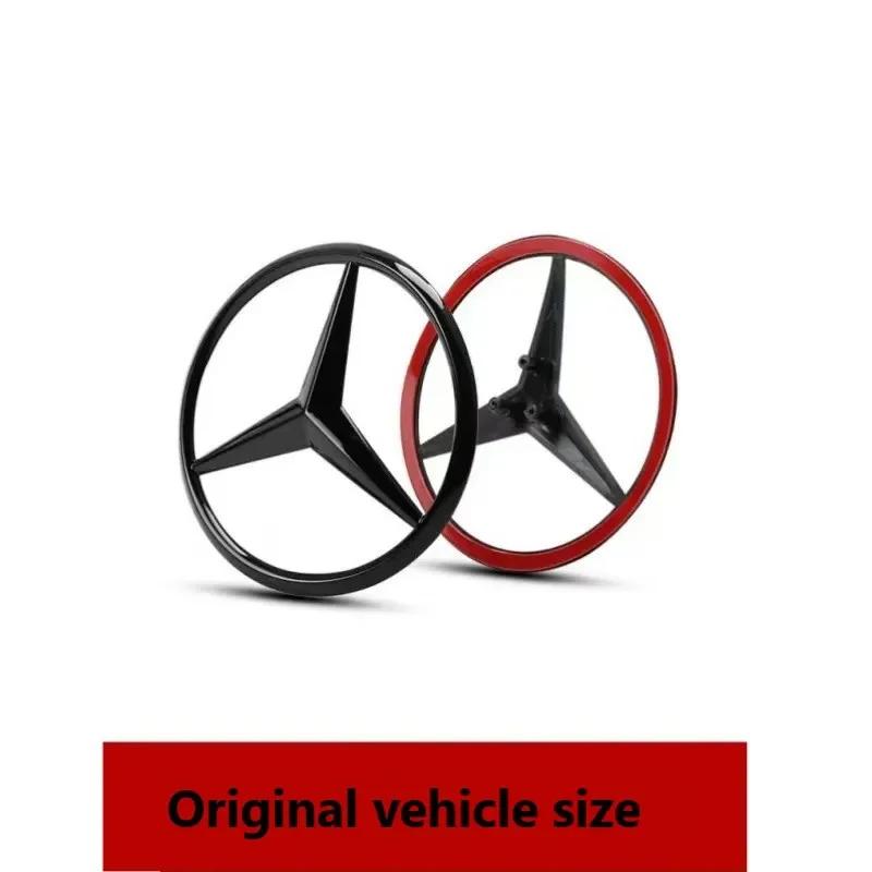 Original car size ABS Rear Trunk Emblem Badge Sticker For Mercedes Benz W204 W205 W206 W176 W211 H247 W212 W213 W117 badge