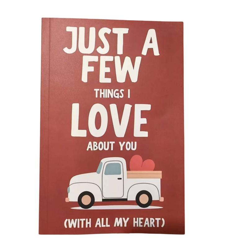 

New Just A Few Things I Love About You FULL-COLOR Pages 22 Thoughtful Prompts For Valentine s Day Best Friends Graduations красный