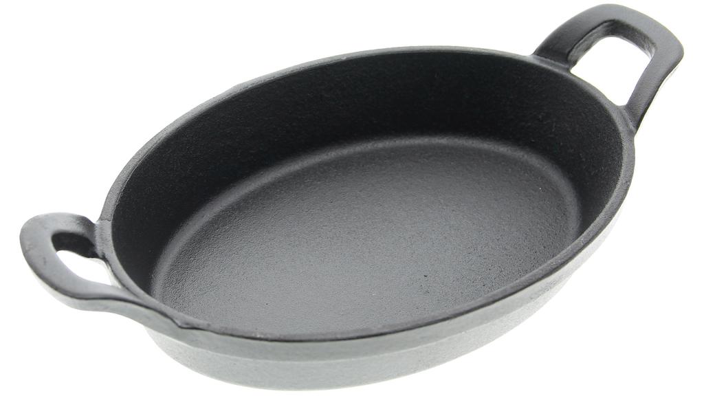CAST IRON DISH FOR CASSERVING AND SERVING