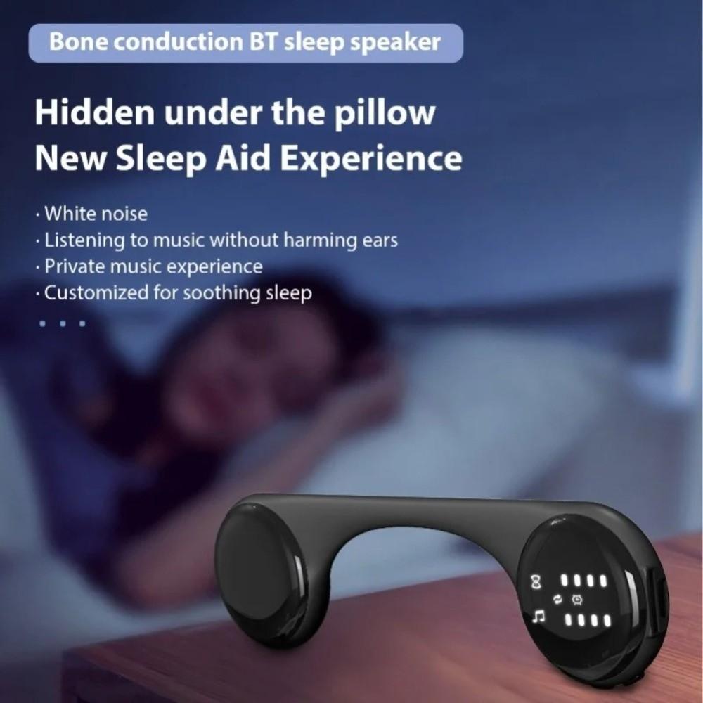 Bluetooth 5.4 Under Pillow Speaker HiFi Stereo Sound Wireless Sleeping Speaker Home Use