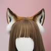 Plüsch Stoff Haar Hoop Imitation Tier Ohren Handgemachte Stirnband Cosplay Parteien Elastische Stirnband Haar Zubehör