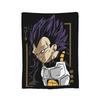 Goku Collage Flannel Blanket DBZ Japanese Anime Awesome Throw Blankets for Home Hotel Sofa 125*100cm Plush Thin Quilt,