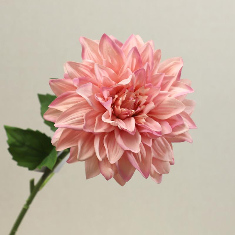 

Зволожуючий Дотик Далія Штучні Квіти Домашня Вітальня Декорація Квіткове Мистецтво Прикраси Штучні Квіткові Букети