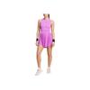 Adidas Tennis Pro Aeroready Dress Solid Color Slim Fit Short Sleeveless Dress Women Dresses Purple IT1839