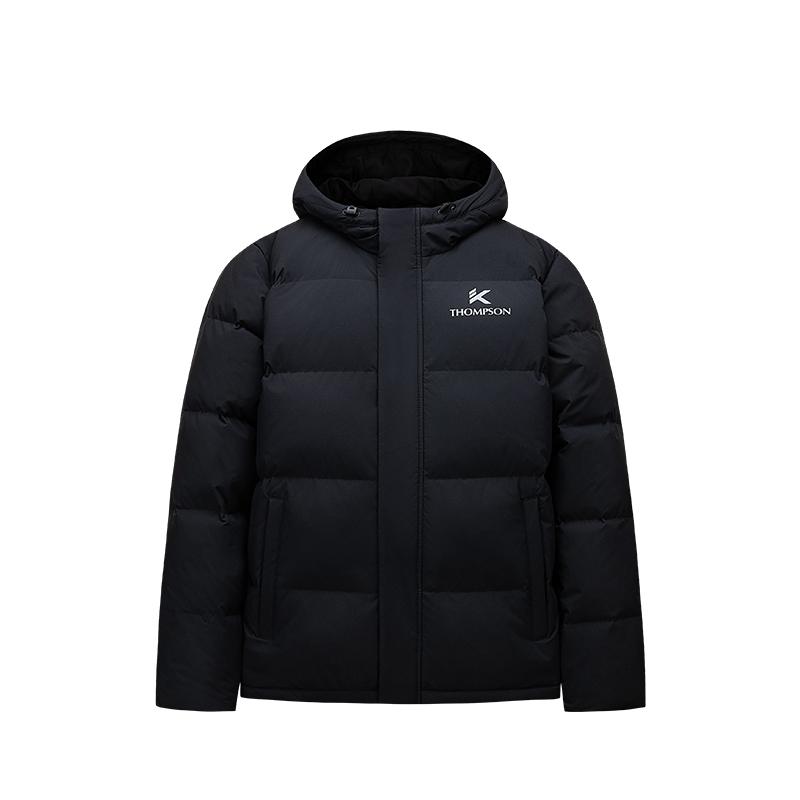 

Anta Basketball Series Hooded Casual Versatile Comfortable Fashion Letter Zipper Down Jacket Men outerwear 152541921-2 M