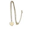 Stainless Steel Heart Eye Pendant Necklace - European & American Fashion Accessories